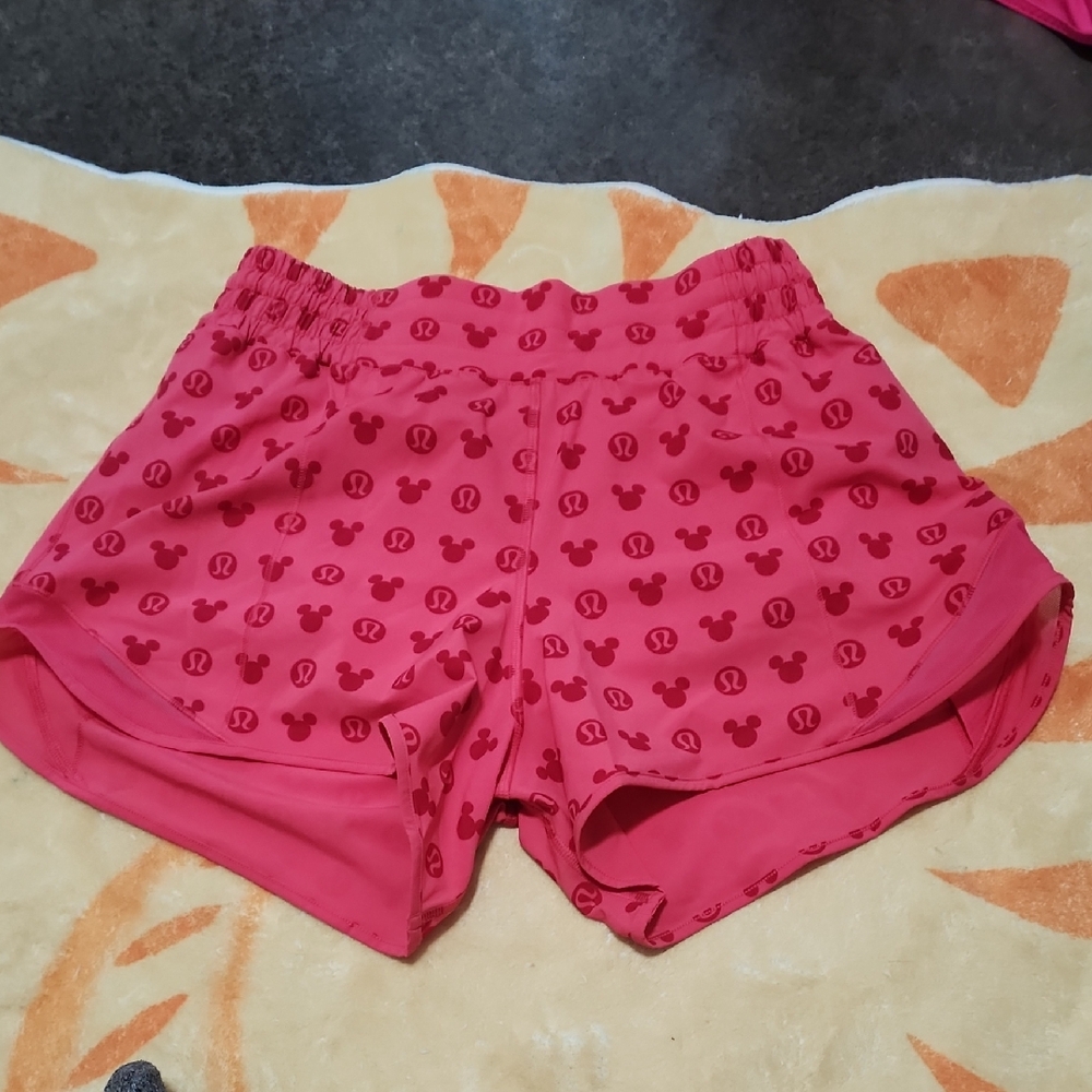 Lululemon X Disney Pink Shorts